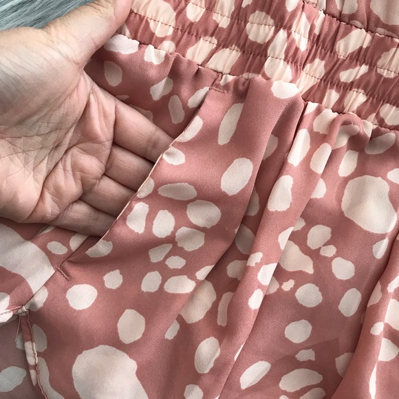 Adidas || Chiffon Animal Print Romper Size M - Picture 6 of 8